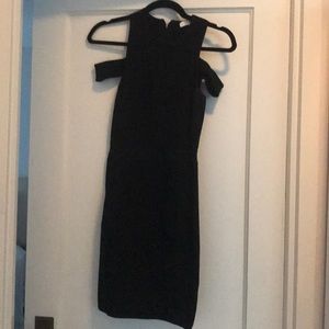 Parked Black Bodycon Dress